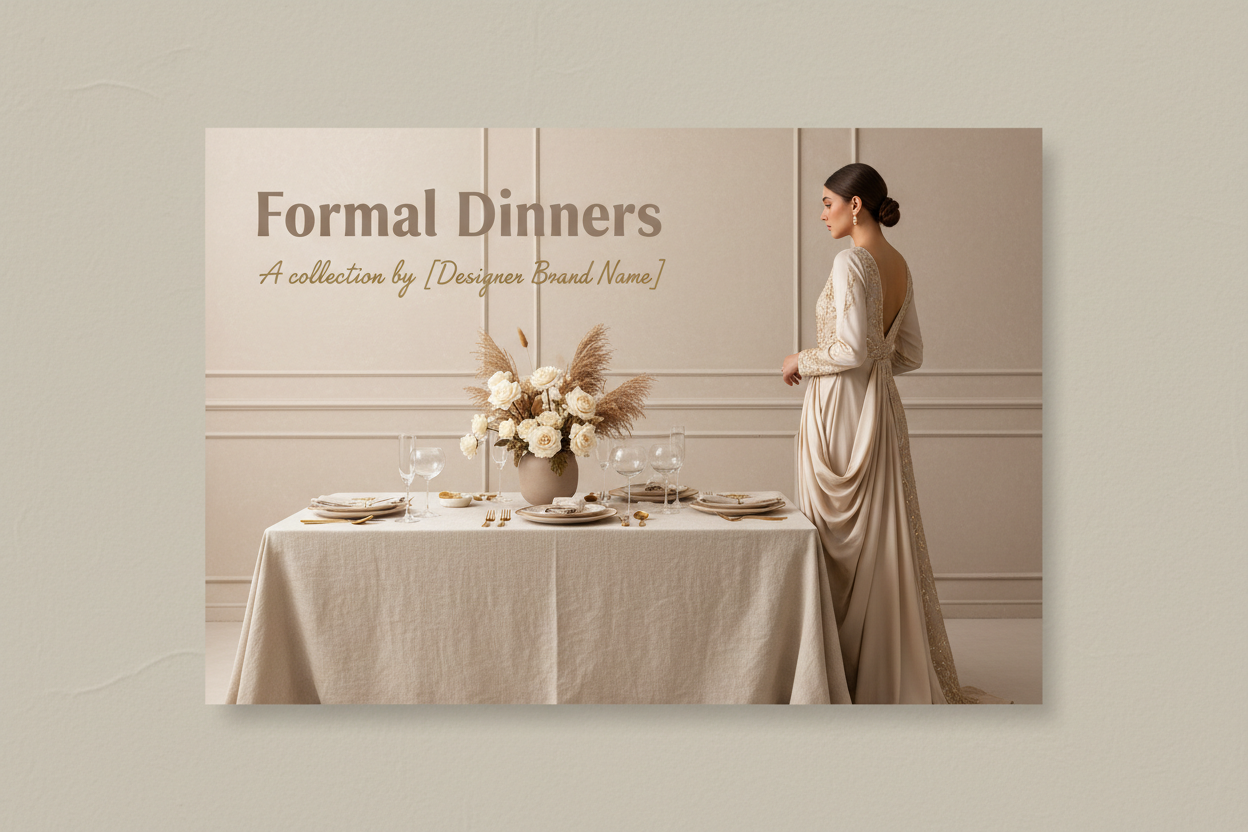 Formal Dinners