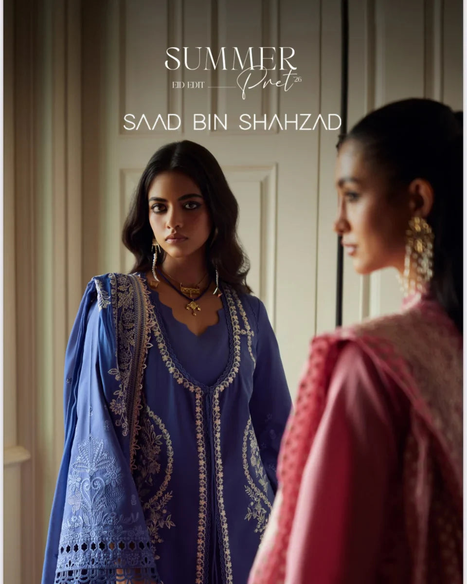 Summer Prêt '26 Eid Edit - Saad Bin Shahzad - Shahana Collection