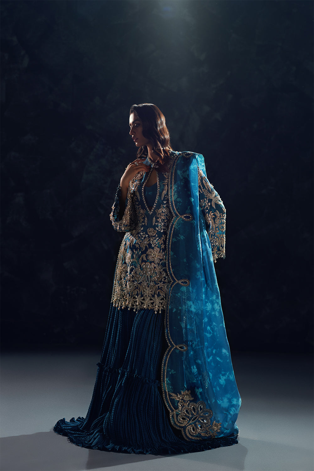 Serenity by Soraya Official Sharara Suit - Shahana Collection UK