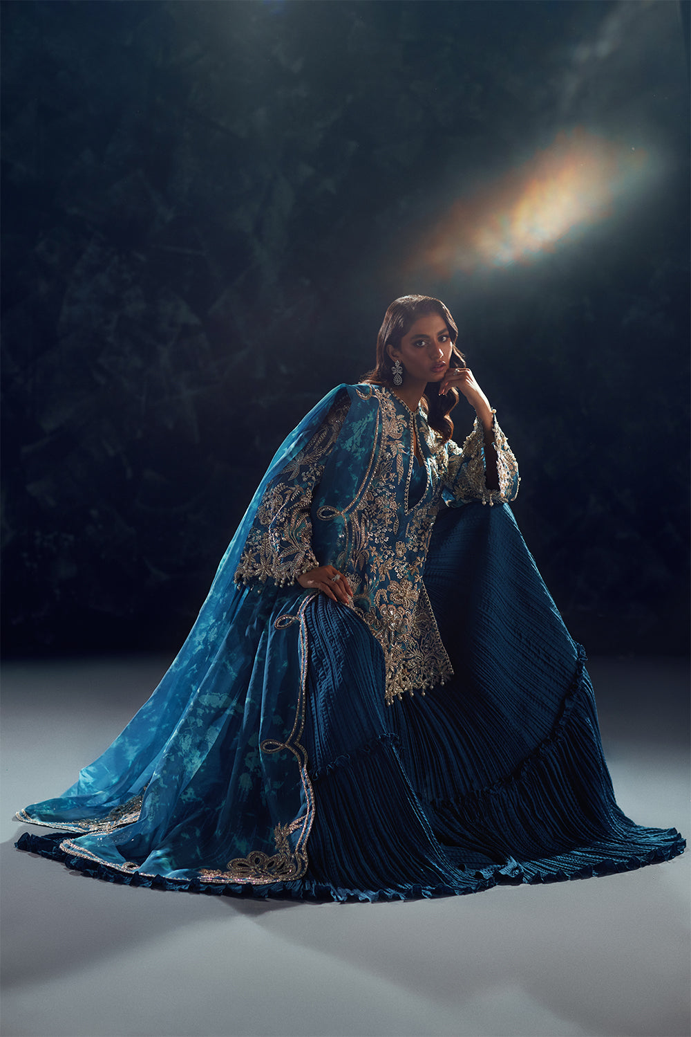 Serenity by Soraya Official Sharara Suit - Shahana Collection UK