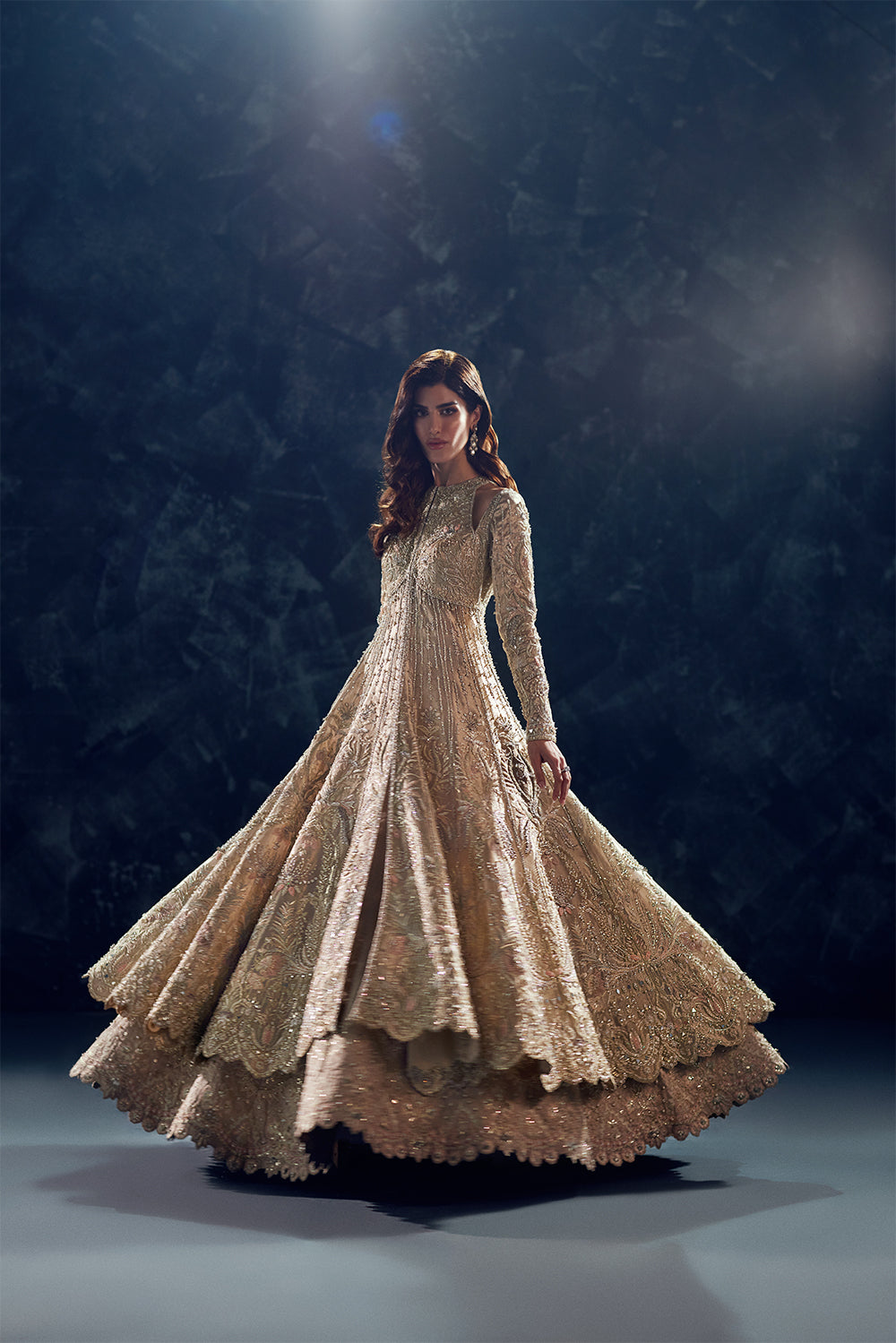 Reverie by Soraya Official Gown With Lehnga - Shahana Collection UK