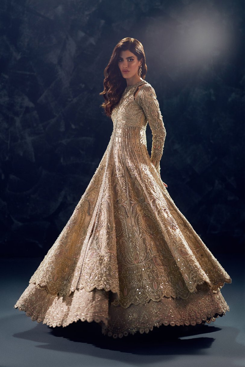 Reverie by Soraya Official Gown With Lehnga - Shahana Collection UK