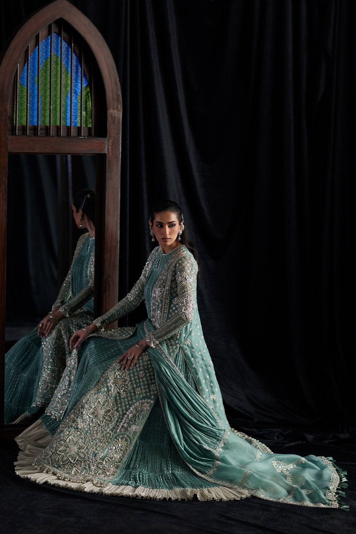 Olyra by Saad Bin Shahzad Gown - Shahana Collection UK
