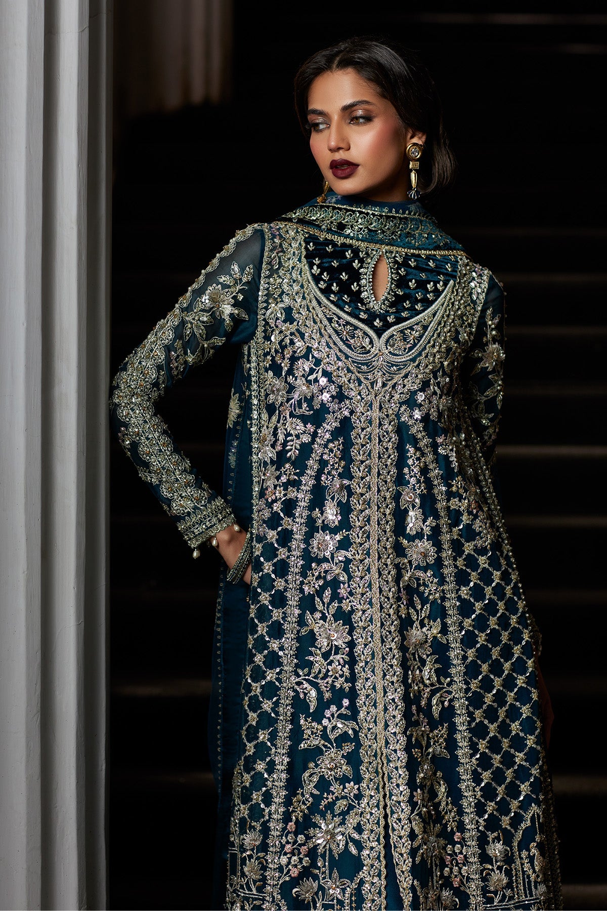 Alira by Saad Bin Shahzad Gown - Shahana Collection UK