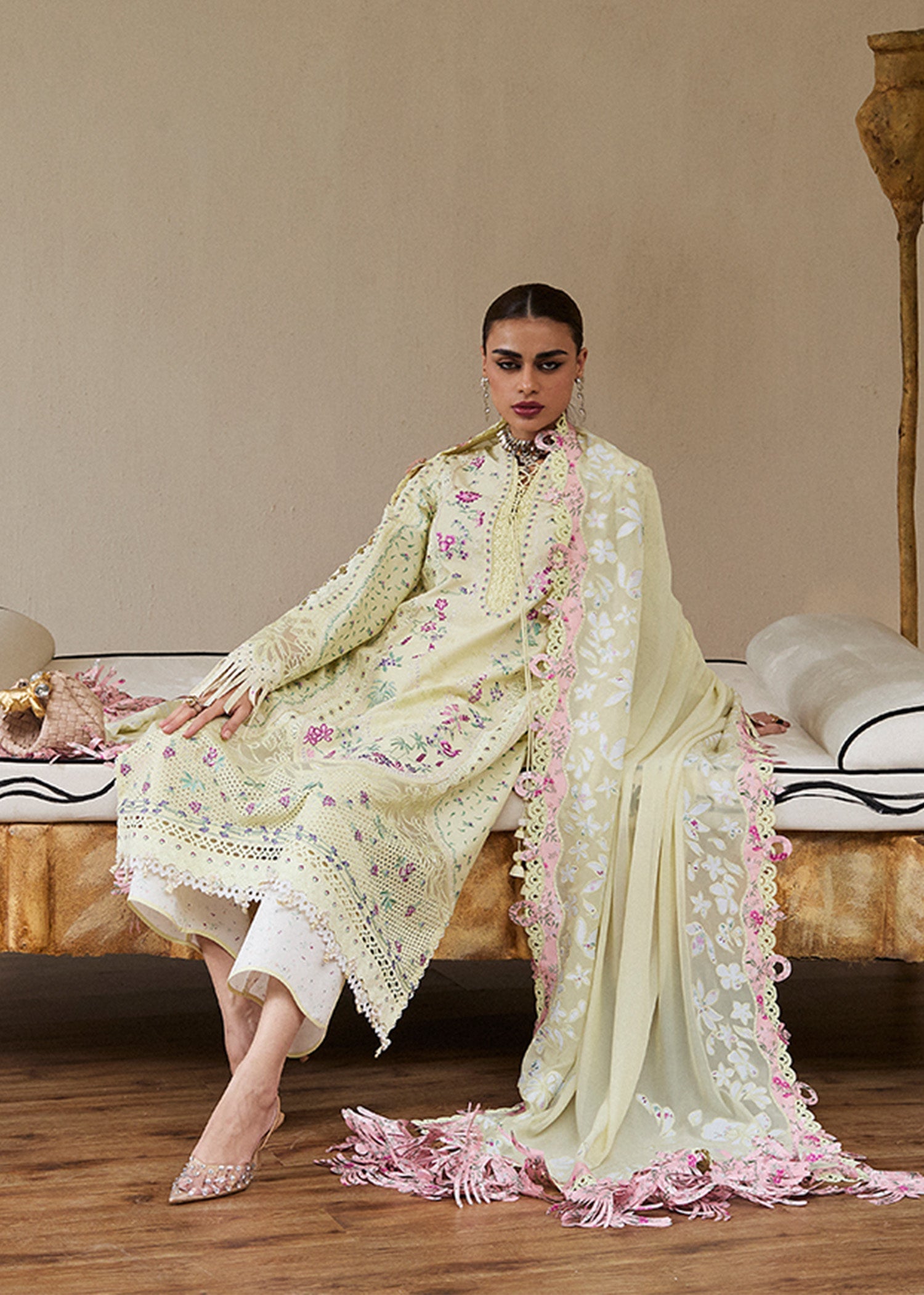 Ferida by Suffuse Unstitched Lawn - Shahana Collection UK
