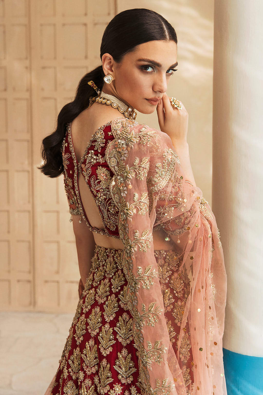 Elaheh by Soraya Official Lehenga Choli - Shahana Collection UK