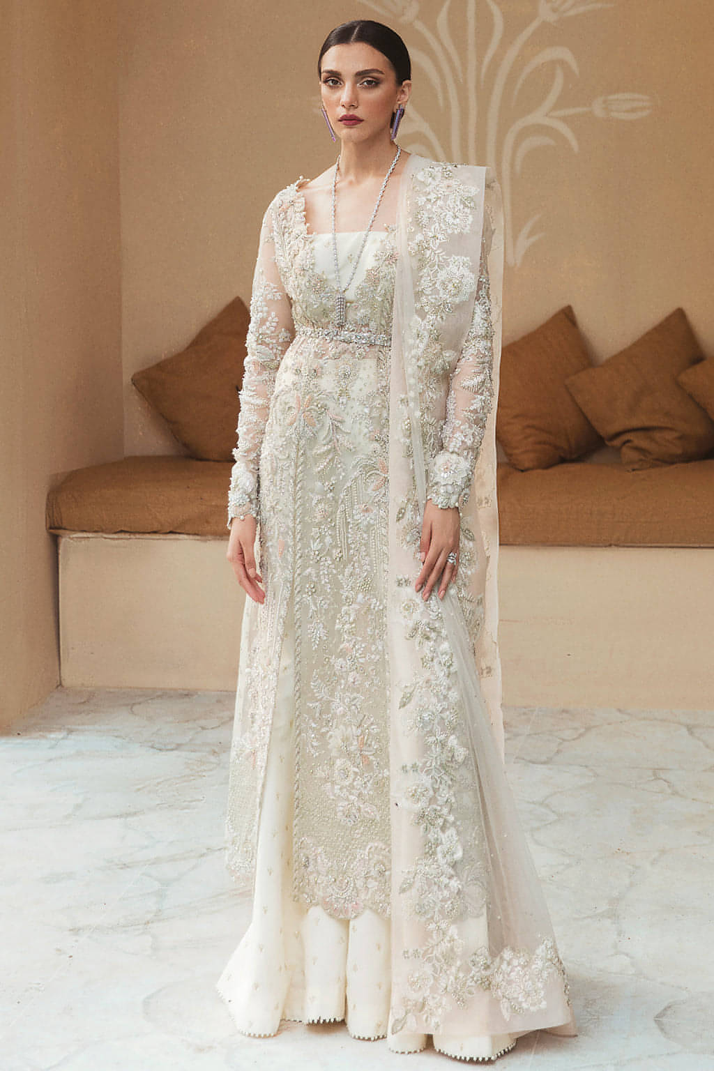 Anya by Soraya Official Long Shirt Ensemble - Shahana Collection UK
