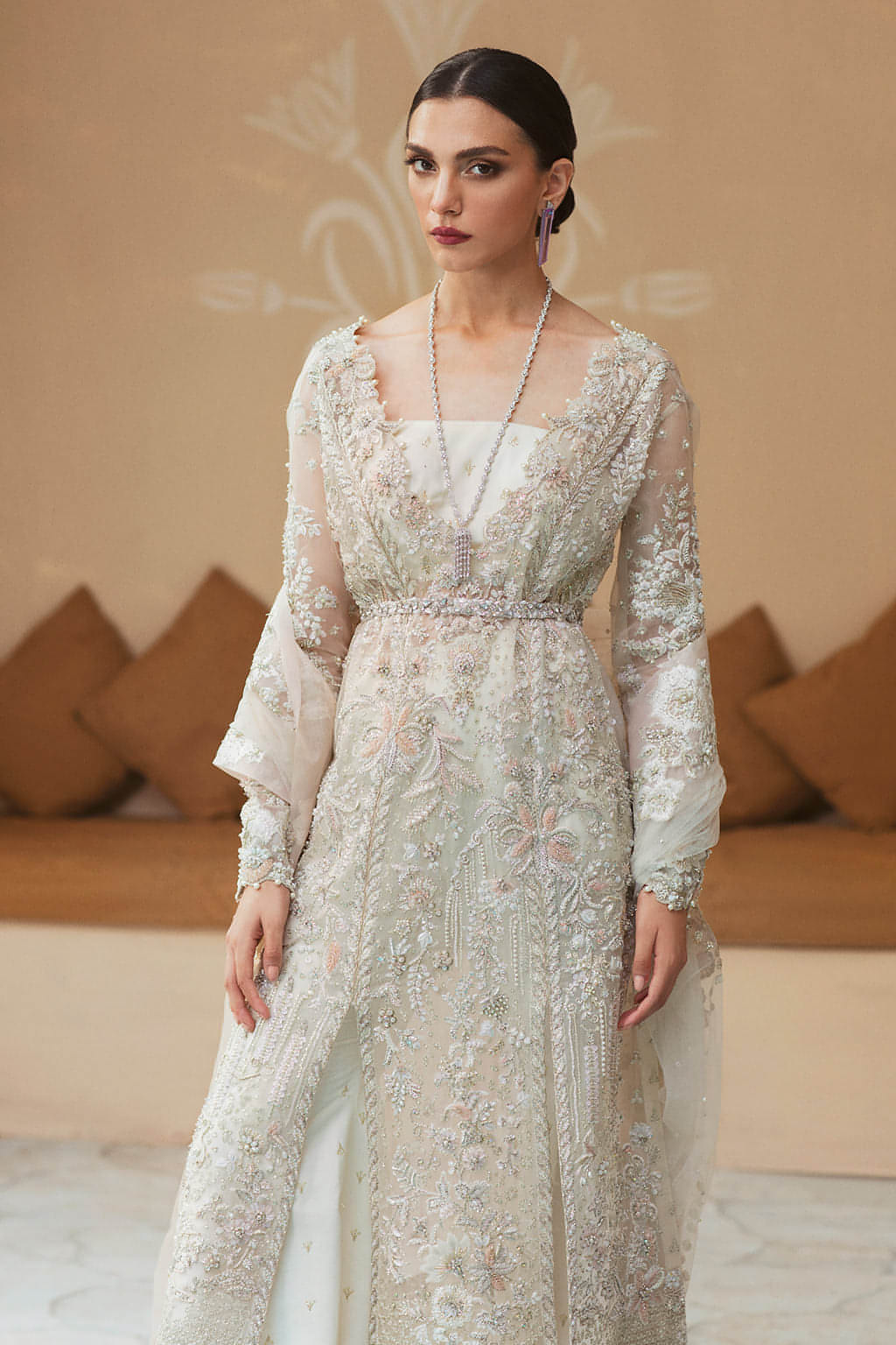 Anya by Soraya Official Long Shirt Ensemble - Shahana Collection UK