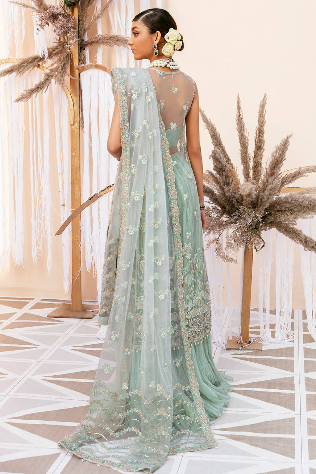 Jadeite by Soraya Official Sharara Suit - Shahana Collection UK