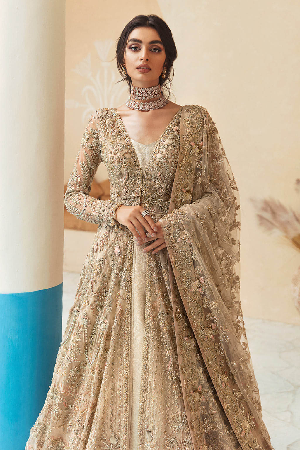 Floret by Soraya Official Open Gown - Shahana Collection UK
