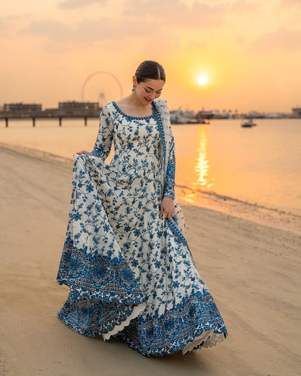 Jehona by Faiza Saqlain Unstitched - Shahana Collection UK