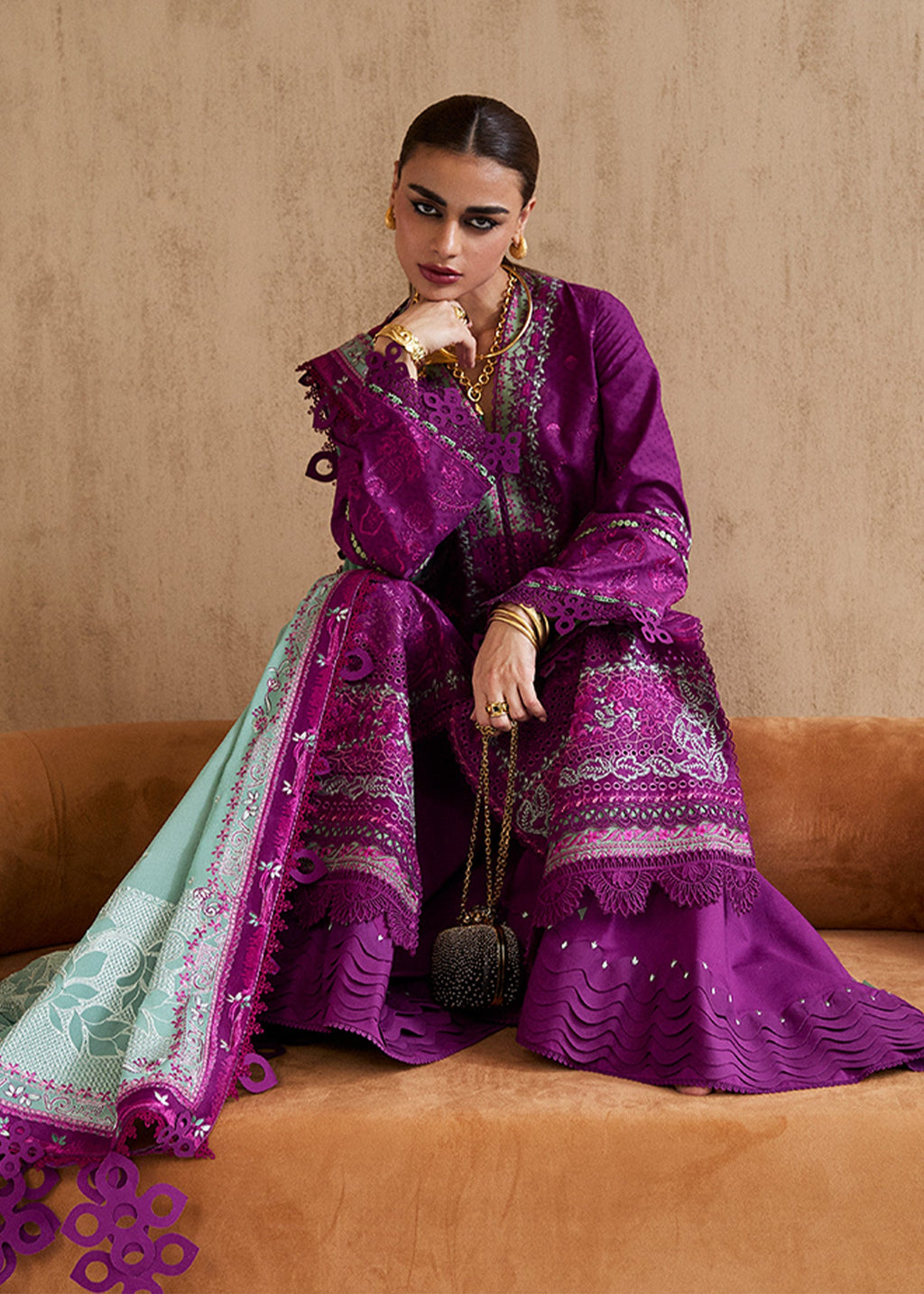 Oira by Suffuse Unstitched Lawn - Shahana Collection UK