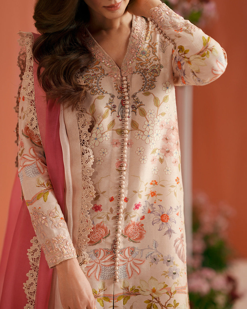 Nermin by Faiza Saqlain Made To Order - Shahana Collection UK