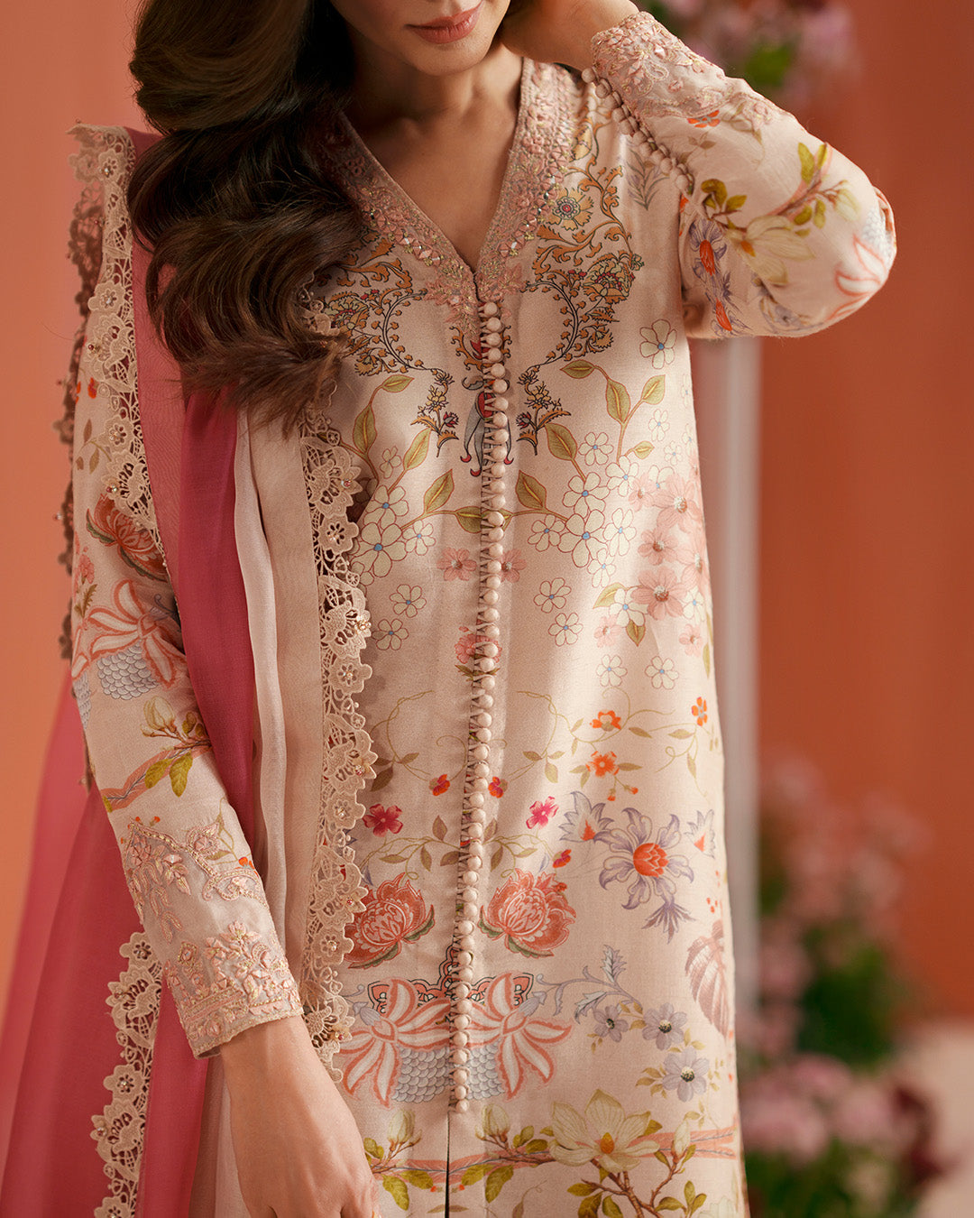 Nermin by Faiza Saqlain Made To Order - Shahana Collection UK