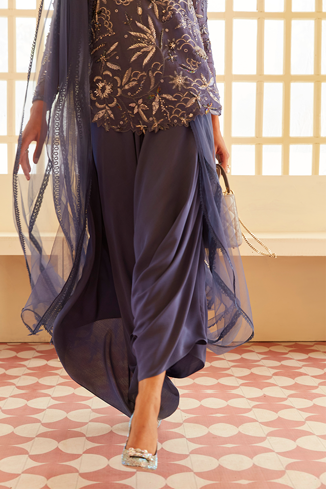Sapphire Flare Luxury Pret '21 Suffuse by Suffuse By Sana Yasir Luxury Pret - Shahana Collection UK