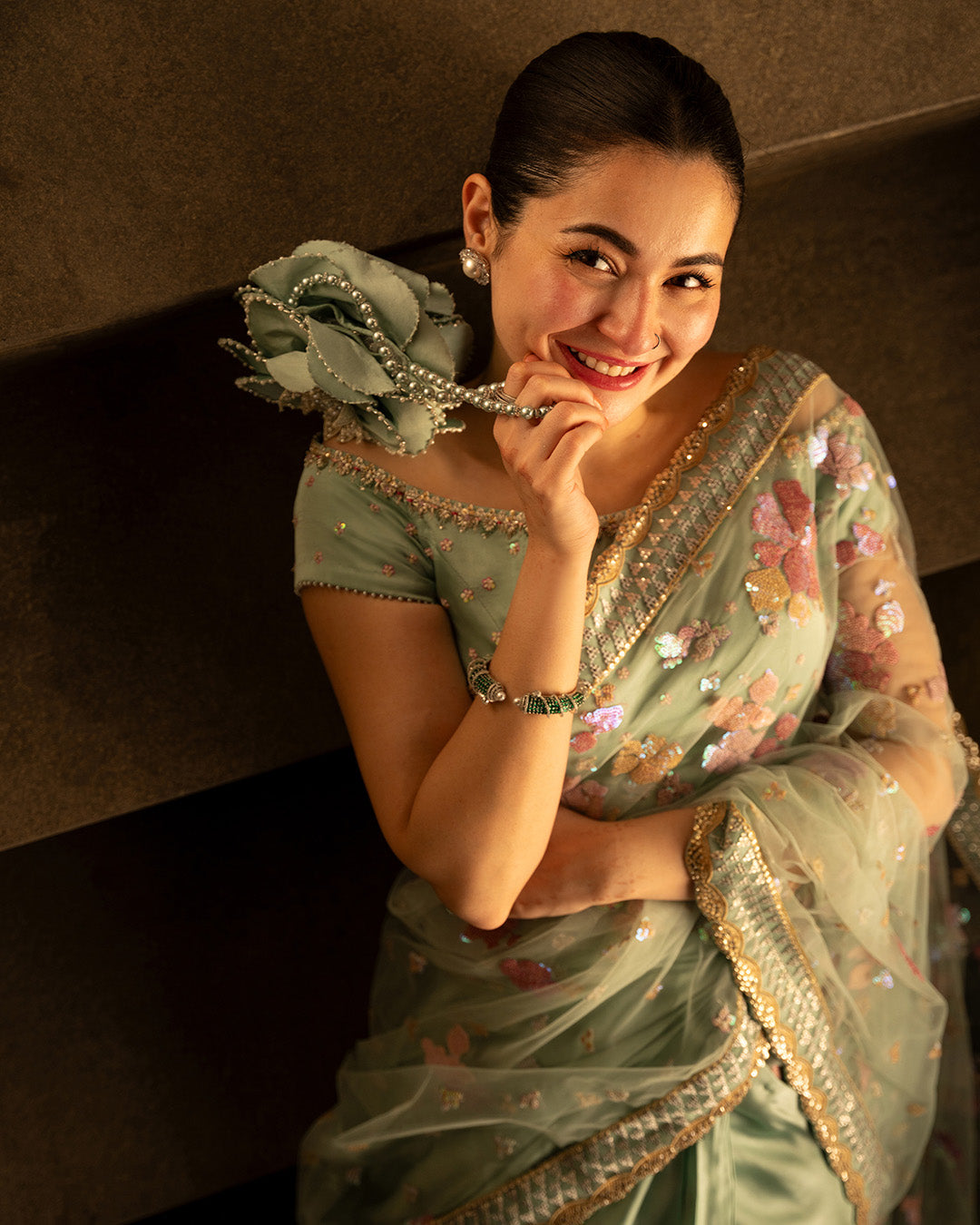 Nureet by Faiza Saqlain Made To Order - Shahana Collection UK