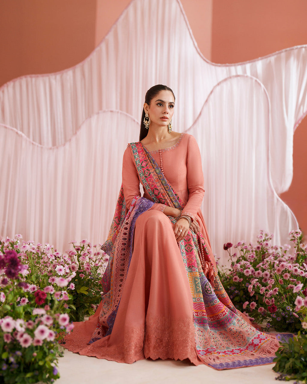 Muzn by Faiza Saqlain Made To Order - Shahana Collection UK