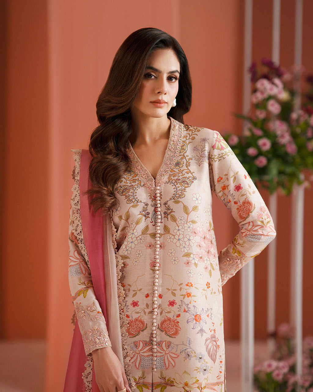 Nermin by Faiza Saqlain Made To Order - Shahana Collection UK