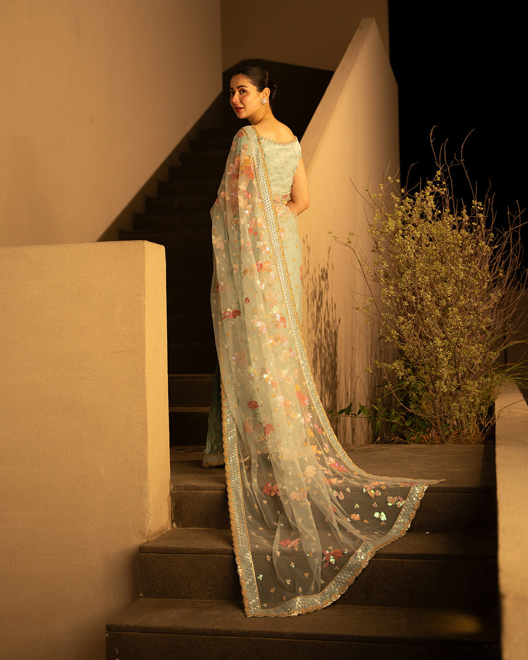 Nureet by Faiza Saqlain Made To Order - Shahana Collection UK