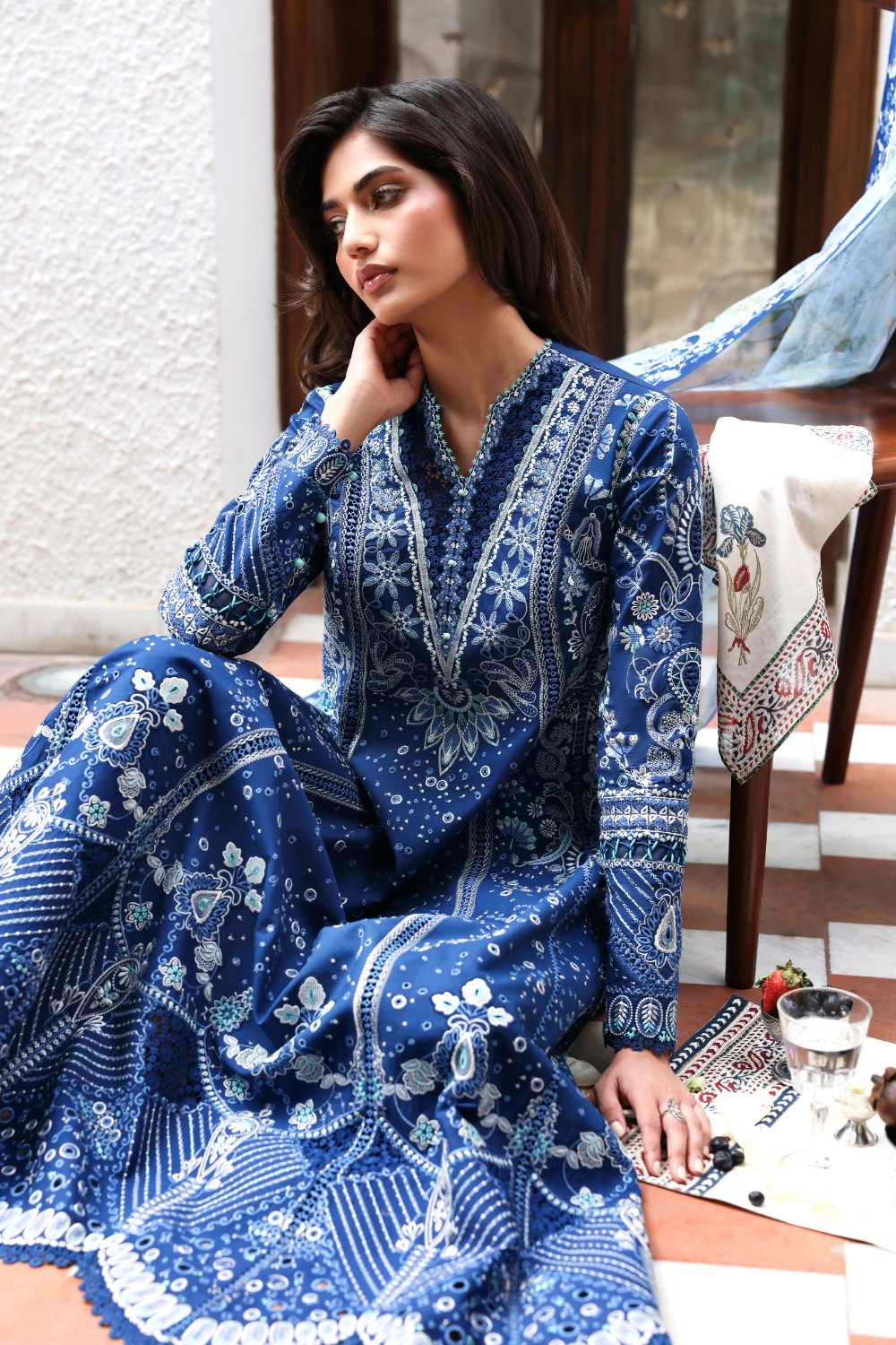 Azzure by Soraya Official Pret Suit - Shahana Collection UK