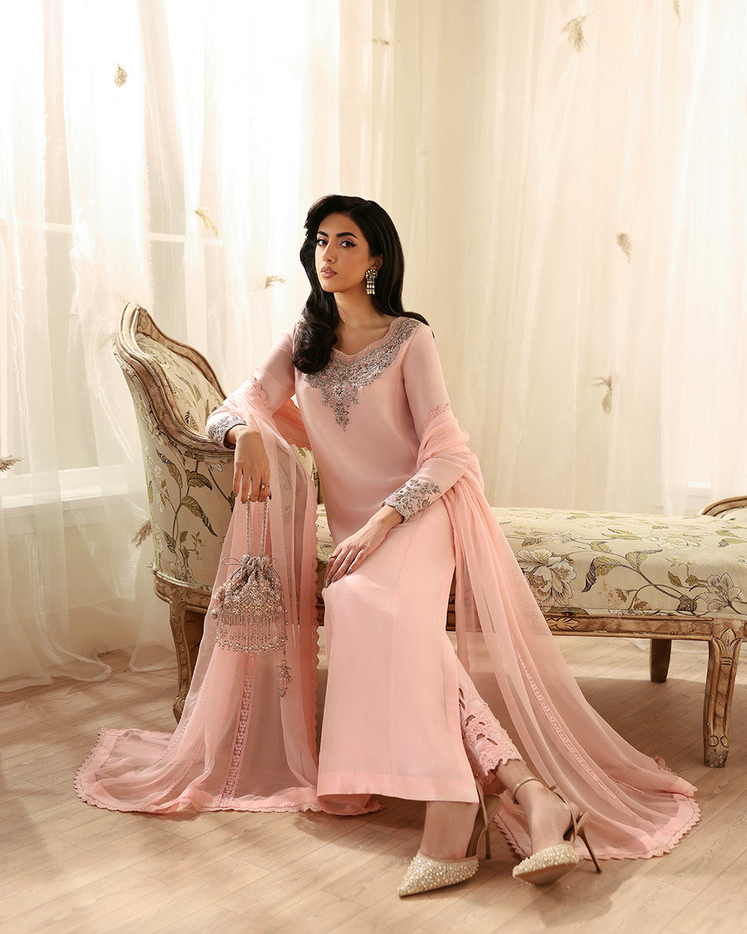 Eleya by Faiza Saqlain Made To Order - Shahana Collection UK