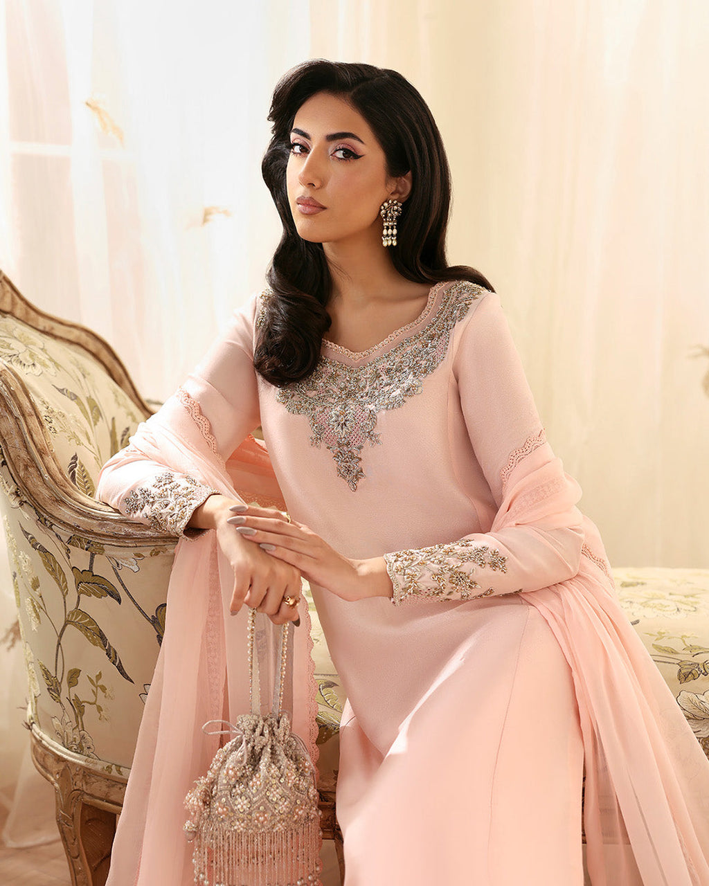 Eleya by Faiza Saqlain Made To Order - Shahana Collection UK