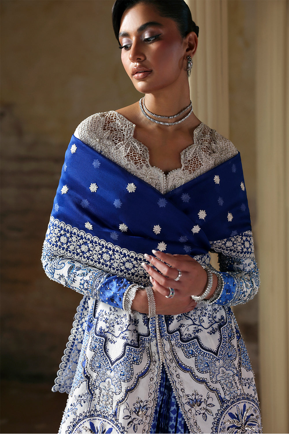 Evadia by Soraya Official Unstitched Luxury Formals - Shahana Collection UK