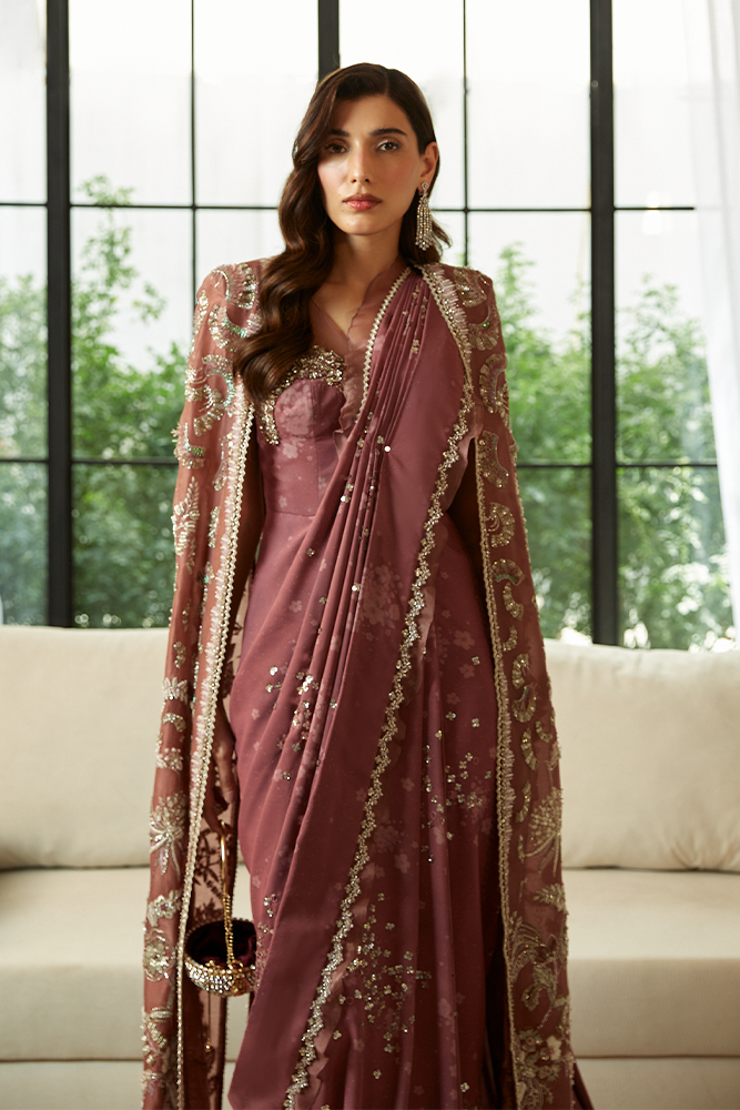 Ana Luxury Pret 2023 Suffuse by Suffuse By Sana Yasir Saree - Shahana Collection UK