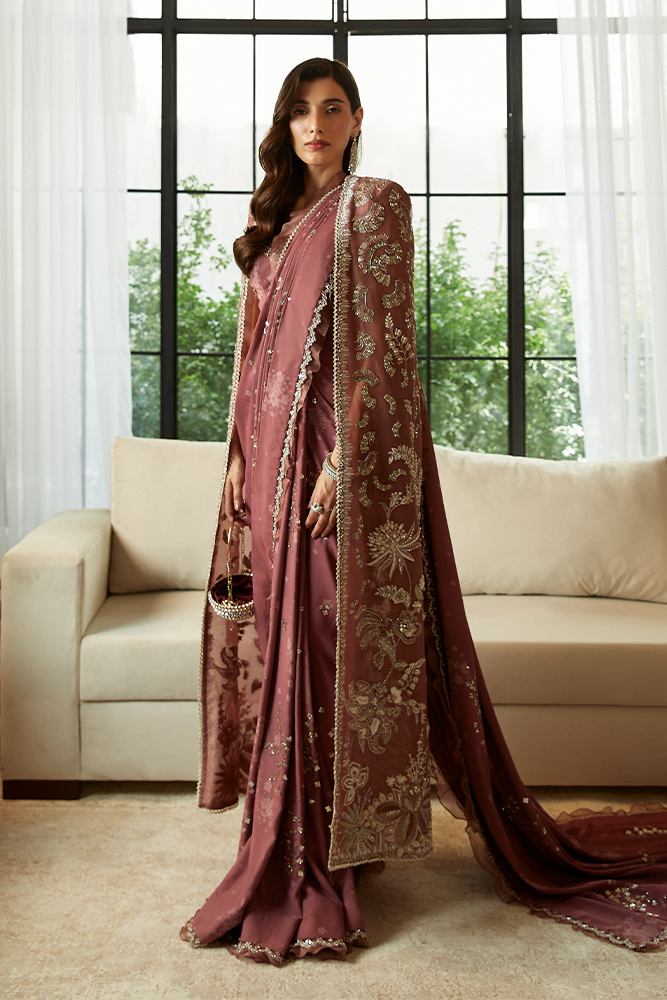 Ana Luxury Pret 2023 Suffuse by Suffuse By Sana Yasir Saree - Shahana Collection UK