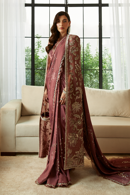 Ana Luxury Pret 2023 Suffuse by Suffuse By Sana Yasir Saree - Shahana Collection UK