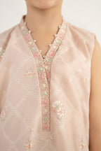 3 Piece Embroidered Dobby Lawn by Maria B Kids Luxury Pret - Shahana Collection UK
