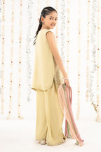 3 Piece Embroidered Chiffon by Maria B Kids Luxury Formals - Shahana Collection UK