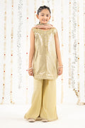 3 Piece Embroidered Chiffon by Maria B Kids Luxury Formals - Shahana Collection UK