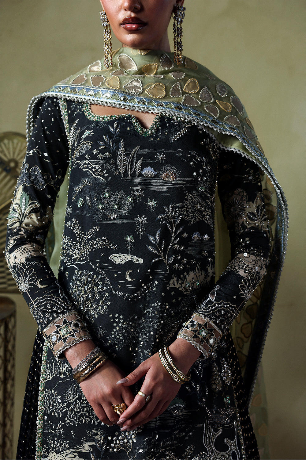 Zyra by Soraya Official Unstitched Luxury Formals - Shahana Collection UK